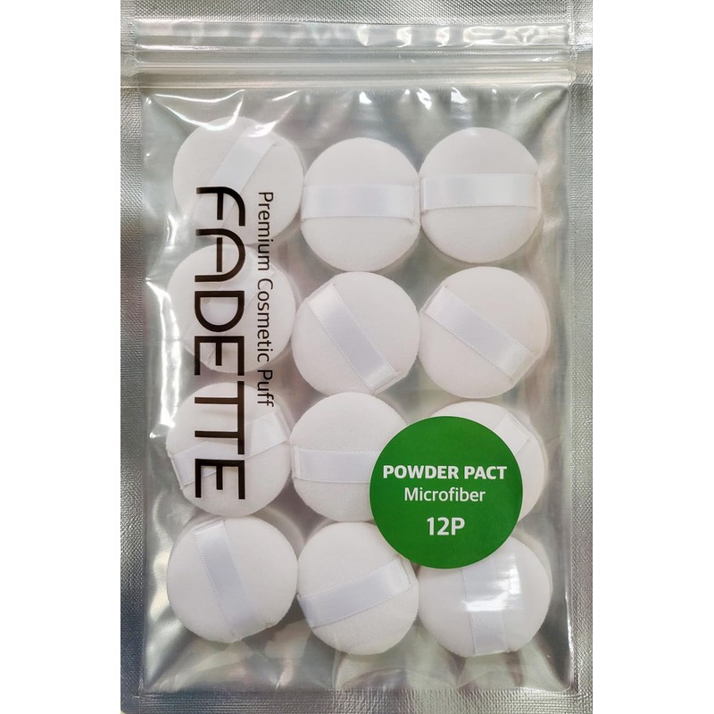 FADETTE Suave Borla de Microfibra Pequeña 12 Piezas - Esponjas