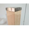 Blueprint Joinery Stair NEWEL POST FLAT CAP BRUSHED 82mm -