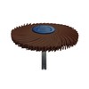 Sunburst 3" TC 6-Ply Brown 36 Grit Size (A/O) 1/4"
