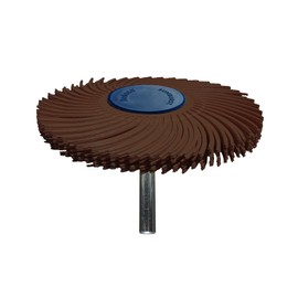 Sunburst 3" TC 6-Ply Brown 36 Grit Size (A/O) 1/4" 1/Unit