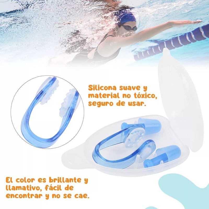 Universo en Linea 3 Set Tapones Para Oídos Y Nariz