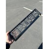 Real carbon fiber European size license plate frame holder Italian