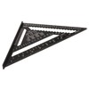 12 Inch Rafter Square Aluminum Alloy Metric Triangle Ruler Double