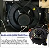 Hiorucet 0171M00001S Furnace Draft Inducer Motor Assembly Replacement for Goodman