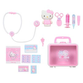 Sanrio 369365 Nurse Pretend Play Set, ABS Resin, PVC, PP, AS, Paper, Toy, Children, Present, Ages 3 and Up