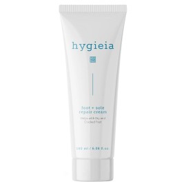 Hygieia + Urea Foot & Sole Cream - Foot-Care Solution for Dry Cracked Heels