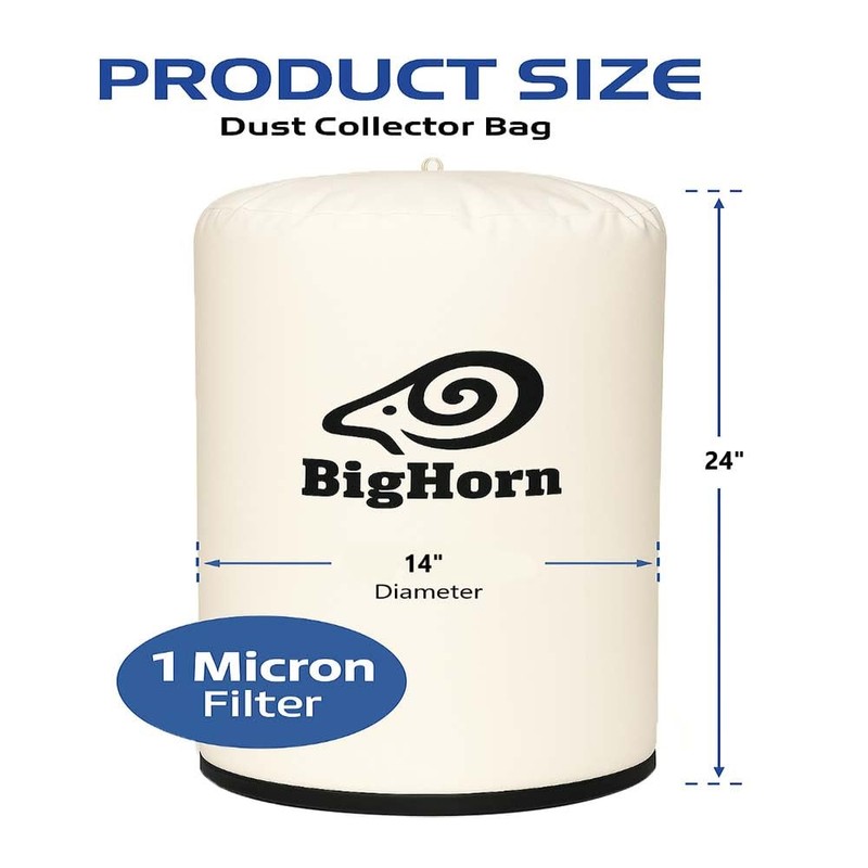 Big Horn 11763 14 Inch Dia 1 Micron Dust Filter