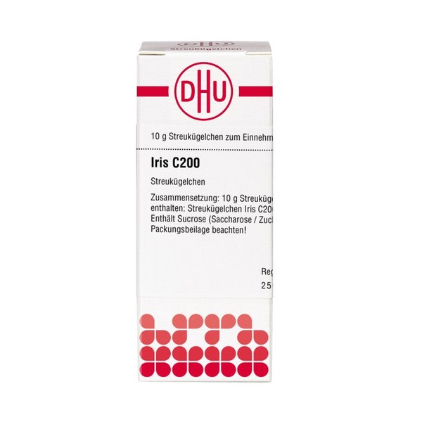 DHU Iris C 200 Streukügelchen, 10.0 g Globuli