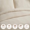 Superior Cotton Comforter Set, Breathable, Soft, Modern Fluffy Oversized, All