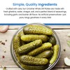 Sun Q Kosher Whole Dill Pickles, 34fl oz | Crisp,