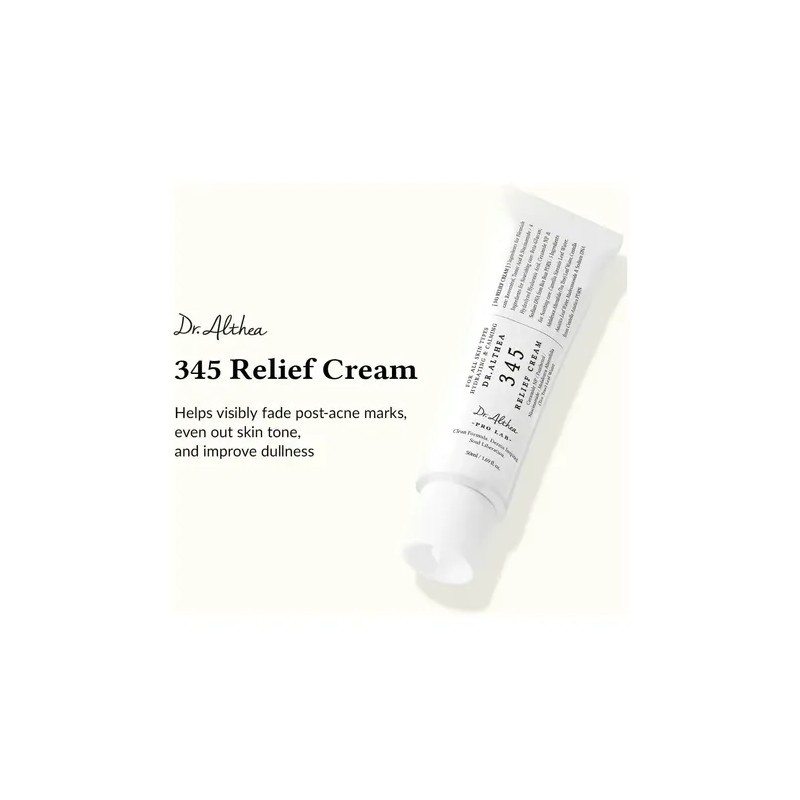 Crema Facial Alivio Antiacné De Aceite Lab Dr.althea Pro345