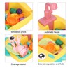 2 in 1 Play Kitchen Sink Toys with Running Water