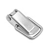 Stainless Steel Spring Loaded Toggle Latch Silver Catch Hasp Clamp