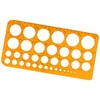 Circle Stencil Template with 36 Circles, Circle Stencils for Painting,