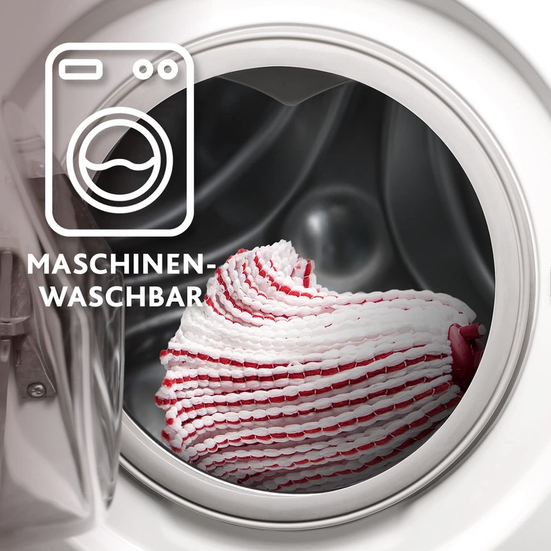 Vileda SuperMocio Mikrofaser und Power Ersatz-Moppkopf, für alle SuperMocio Wischsysteme,
