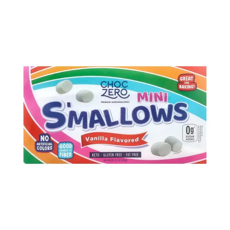 Malvaviscos Choczero Zero Sugar Keto Marshmallow 300g