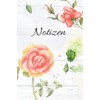 Notizen: Blanko Rosa Floral Design Heft für Aufzeichnungen Lettering Handschrift