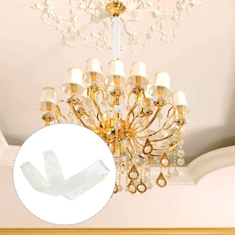 Chain Cover, Fabric Cable Cover, Dustproof, Chandelier Chain Cover with