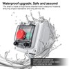 OELFFOW IP67 Outdoor Waterproof Box 2 Push Button (Letter) Emergency