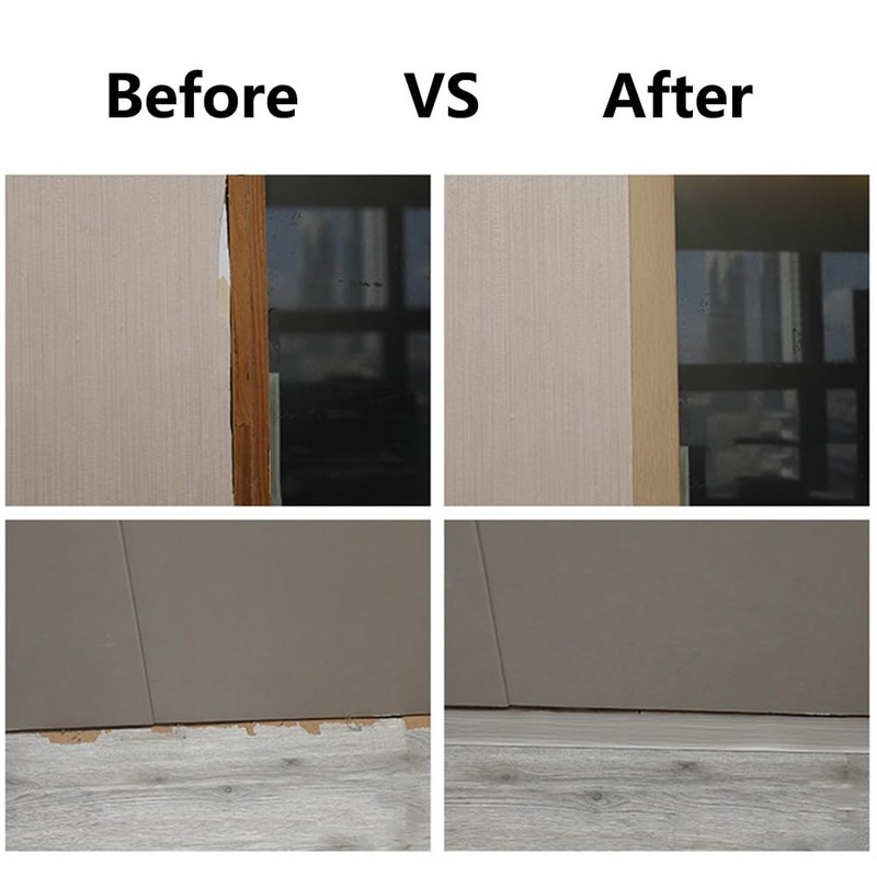 White, Flat Laminate to Tile Threshold Bar, PVC Transition Profile,