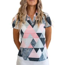 YATTA GOLF Performance Golf Polo Shirts for Women - Dry-fit & Wrinkle Resistant Golf Womens Shirts - Workout, Casual, & Sport Shirts Made of Polyester & Spandex