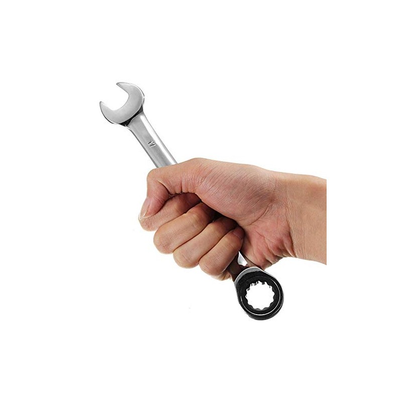 Combination Wrench BE-TOOL 13mm Ratchet Spanner Double Flat Head Metric