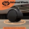 GCGOODS Cube Dehumidifier Wheel Kit, Wheel Kit Compatible with Midea