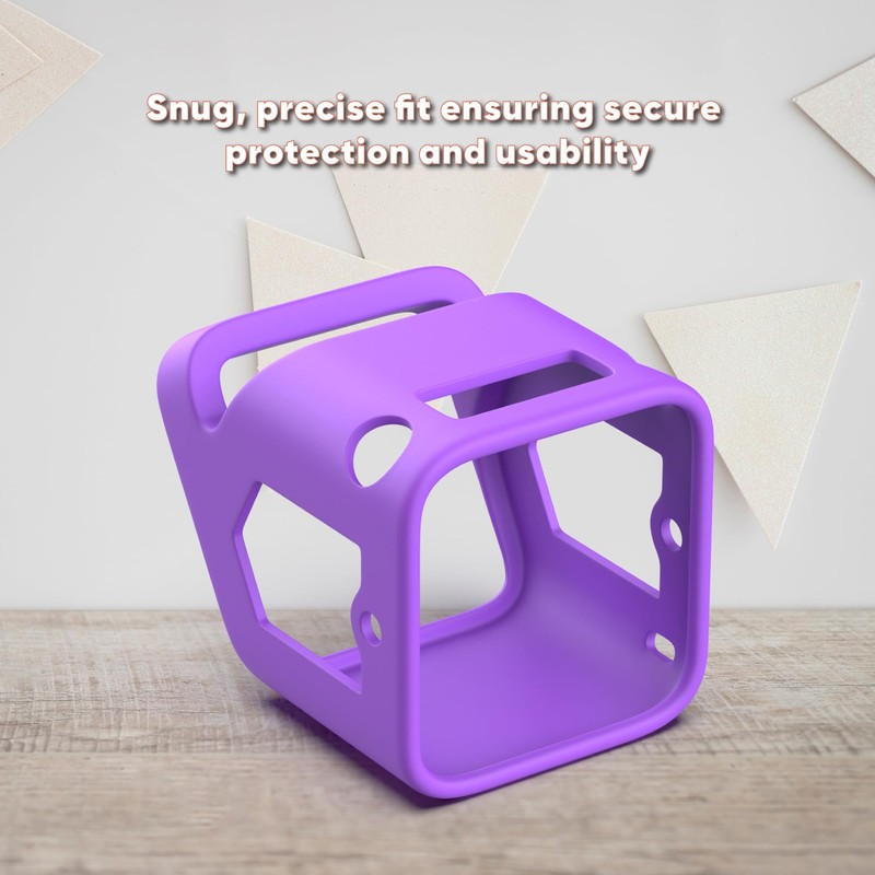 Silicone Case Compatible with Yoto Player (3rd Generation), Easy-to-Carry Handle,