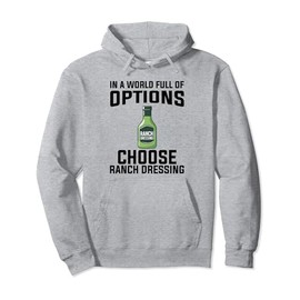 Ranch Seasoning Vegan Organic Powder Packets Ranch Dressing Pullover Hoodie