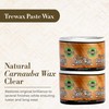 Trewax Paste Wax with Carnauba Wax, Clear, 12.35-Ounce, Pack of