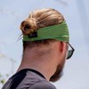 The Longhairs Headband for Men | The Forest Canopy Green
