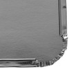 com-four® 24 x Aluminium Bowls - Casserole Dish with Lid