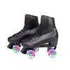 C SEVEN C7skates Quad Roller Skates | Retro Design (Black