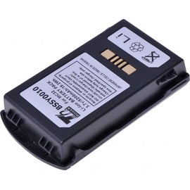 T6 Power Akku für Zebra Barcode-Scanner, Teilenummer BTRY-MC32-52MA-10, Li-Ion, 3,7 V, 5200 mAh (19,2 Wh) schwarz