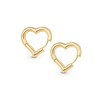 Amberta Trendy Chunky Heart Earrings for Women | Dupe Bold