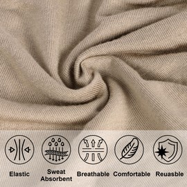 Women Hijab Undercap 4PCS Under Scarf Hat Adjustable Headscarves Islamic Muslim Under Hijab Cap Under Scarf Bonnet Caps Headwear Hats Chemo Sleep Cap with Tie Back Closure for Women Solid Color