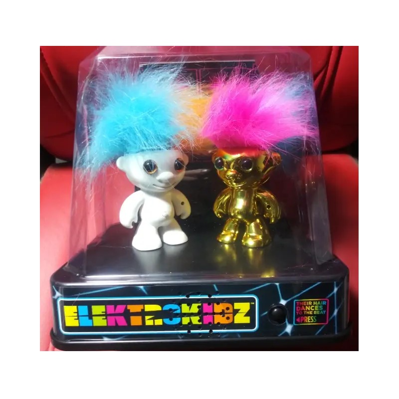 ElectroKidz STORE DISPLAY Dancing Hair Trolls NIB Sealed - RARE