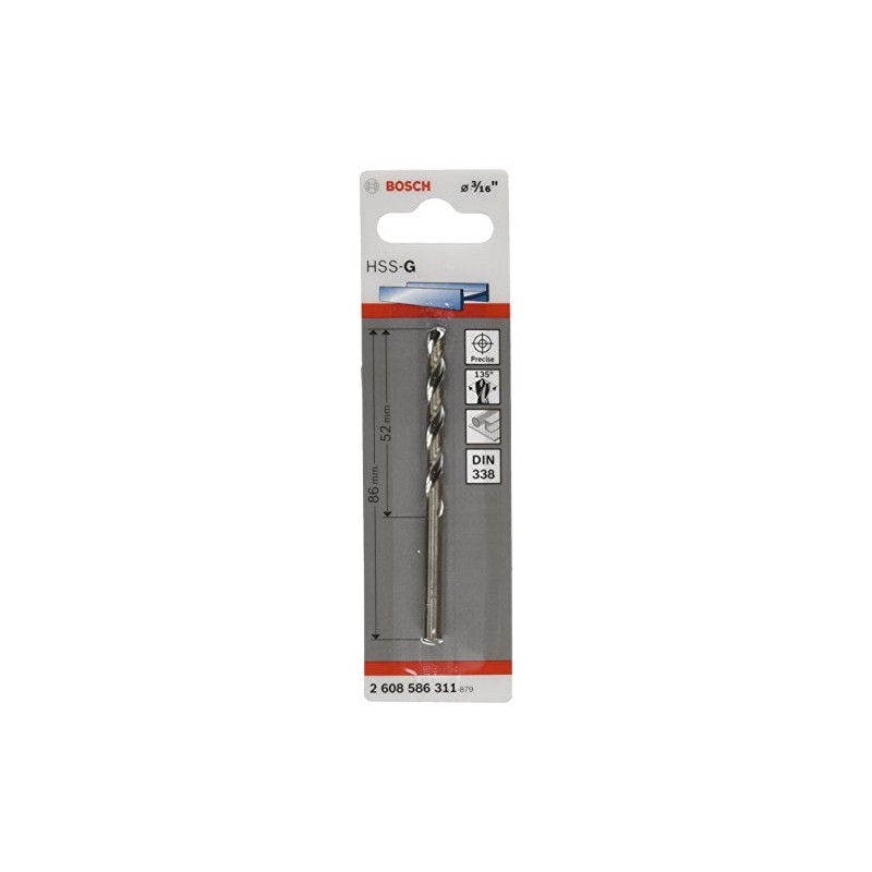Bosch 2608586311 Brocas Metal HSS-G