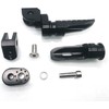MZS Motorcycle Foot Pegs, Front Rider Footpegs Footrest Rest Pedal
