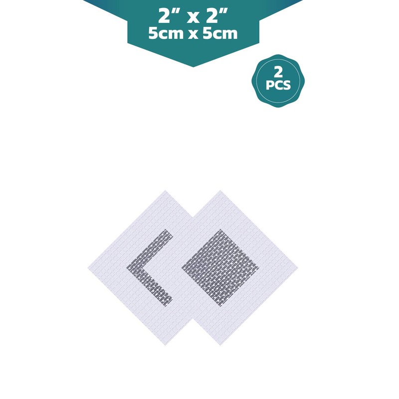 benvesa Drywall Patch, 2x2 in, 2 Pcs, Wall Patch Repair