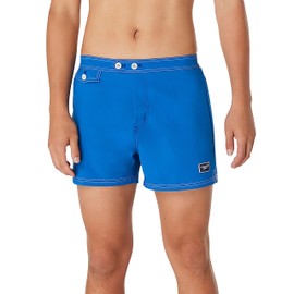 Speedo Men's Standard Swim Trunk Short Length Beachsider Solid, Turish Sea, Large
