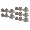 Hearing Aid Open Domes Professional Silicone Single Layer Replacement Hearing