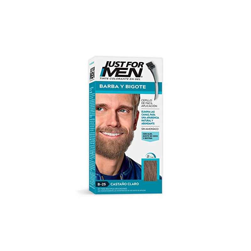 Just For Men Tinte Colorante En Gel Para Barba Y