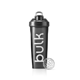 Bulk Iconic Shaker Bottle, Gunmetal Black, 750 ml