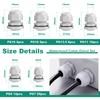 Faankiton Pack of 60 Cable Glands Waterproof Adjustable Cable Glands