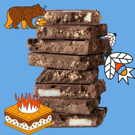 Maeve Chocolate Cabin S'mores Truffle Bar