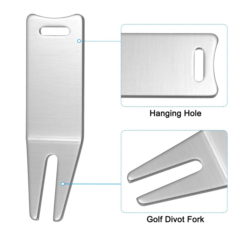 PATIKIL Metal Bending Golf Divot Repair Tool 6 Pack Golf