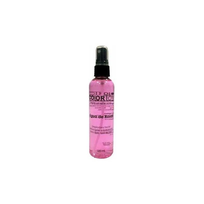 Agua De Rosas Facial Hidratante Fijador Colorton Original