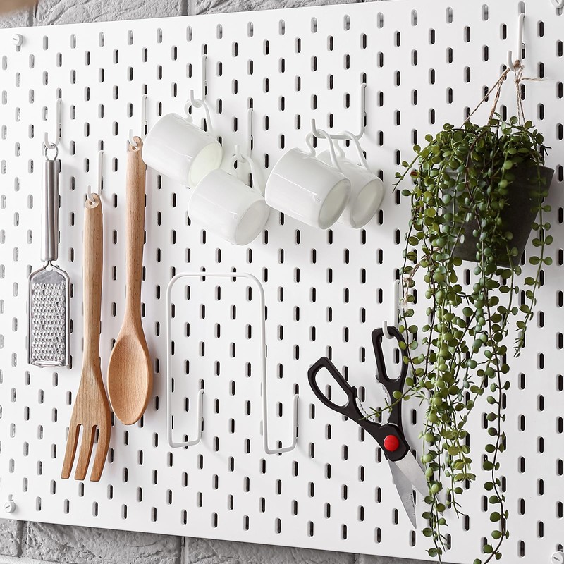 sourcing map 2pcs L Style Pegboard Hooks 3.75" L Shape