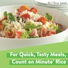 Minute White Rice, Instant White Rice for Quick Dinner Meals,
